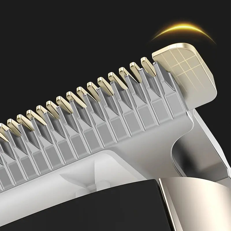Men's Waterproof Electric Hair Trimmer and Shaver