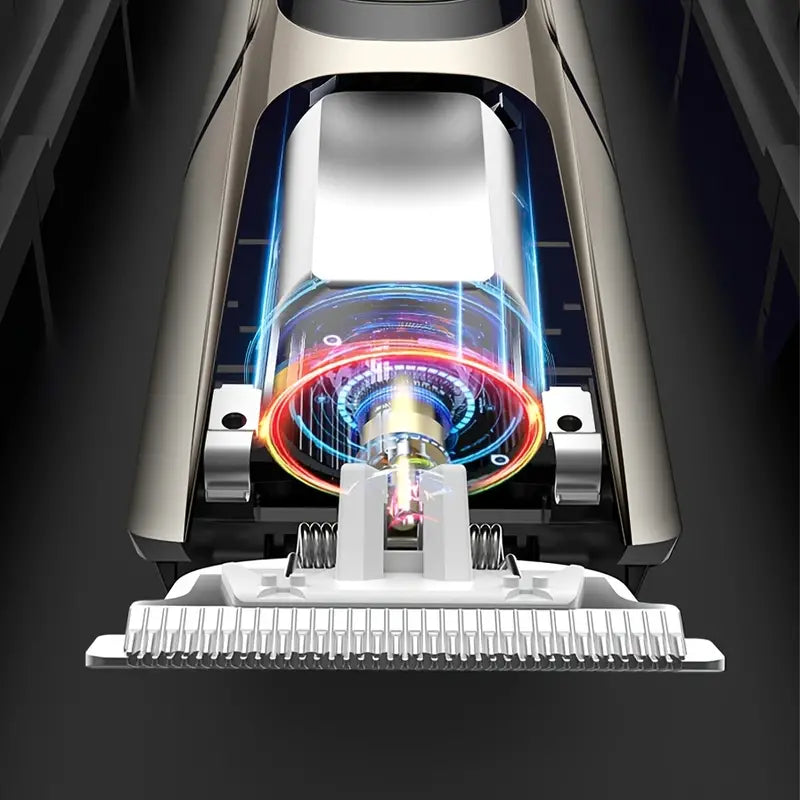 Men's Waterproof Electric Hair Trimmer and Shaver