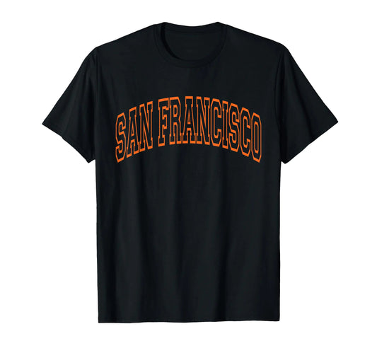 San Francisco Text T-Shirt