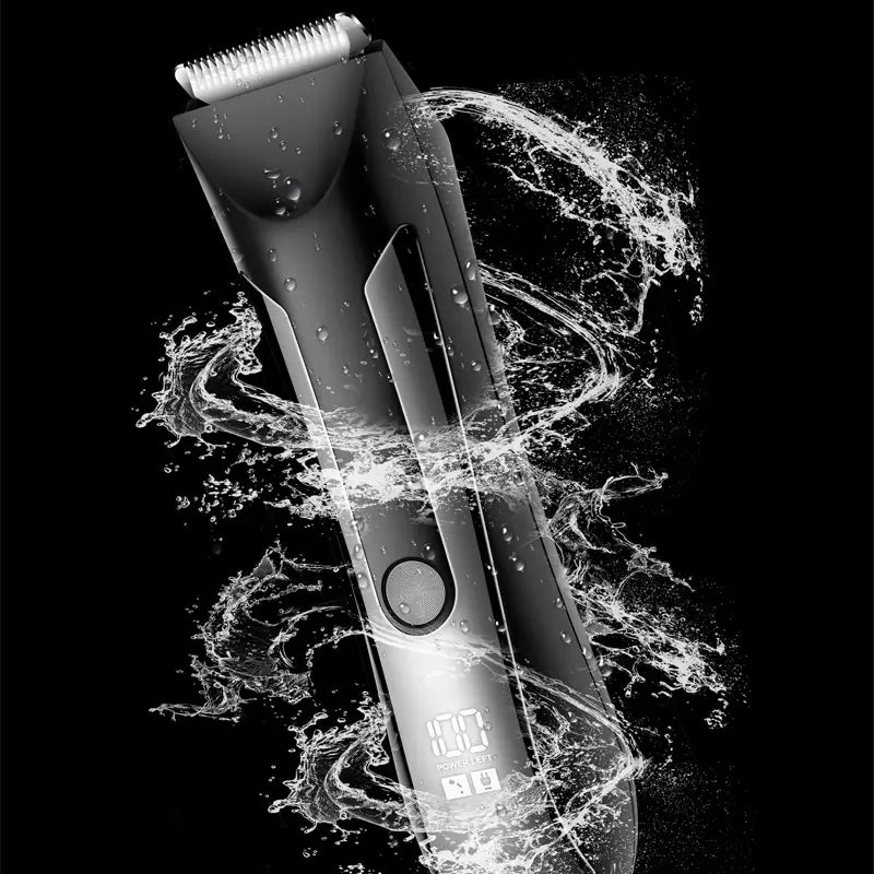 LCD Body Hair Trimmer Shaver
