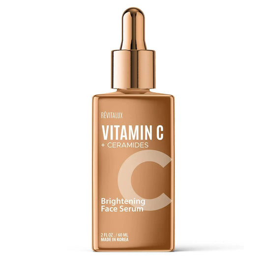 RevitaLux Vitamin C & Ceramides Serum - Anti-Aging Hydrates & Repairs Skin Smooths Complexion - Dermatologist Tested Cruelty-Free Korean Skin Care for All Skin Types - 2 fl. oz