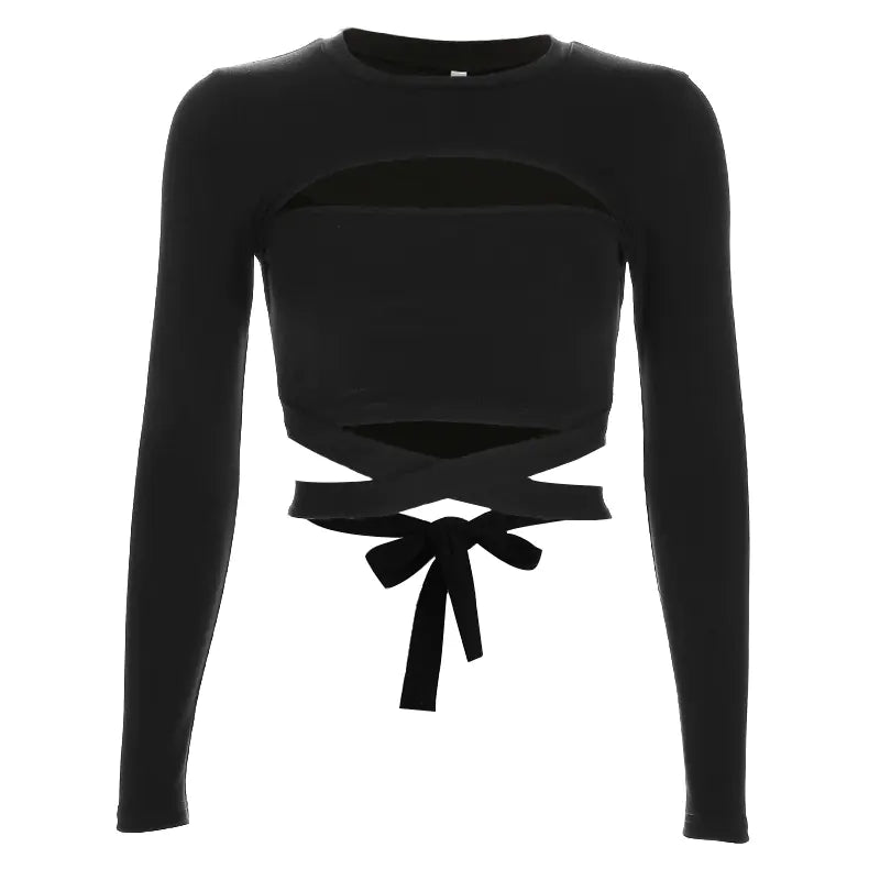 Lace Long Sleeve T-Shirt