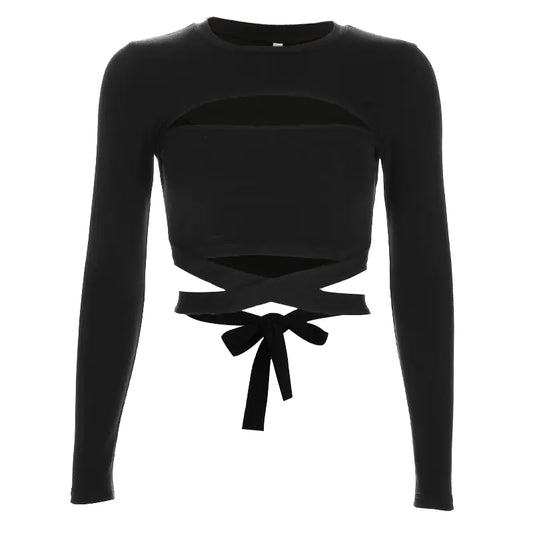 Lace Long Sleeve T-Shirt