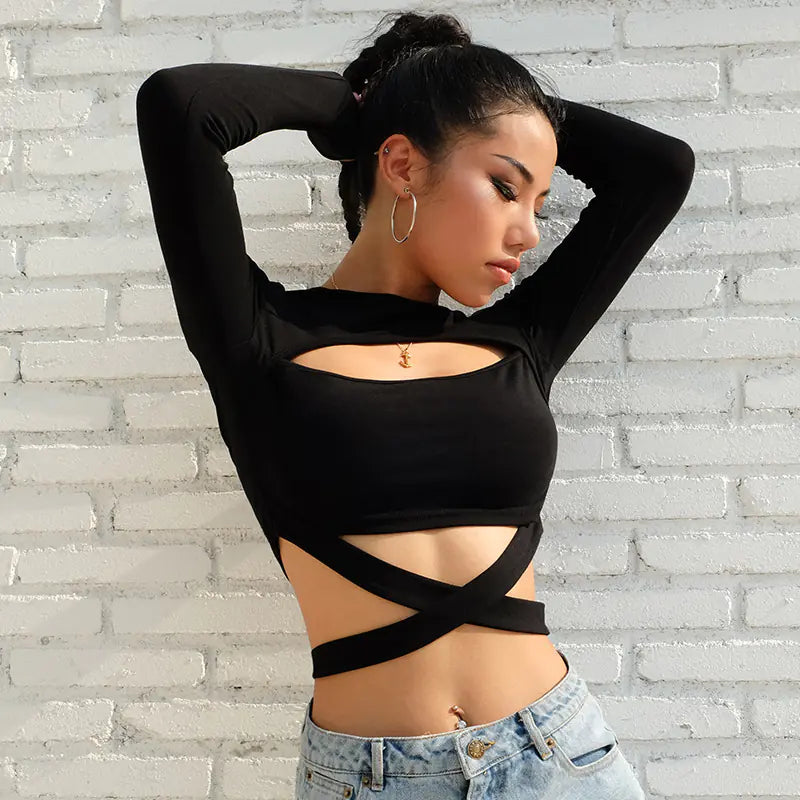 Lace Long Sleeve T-Shirt