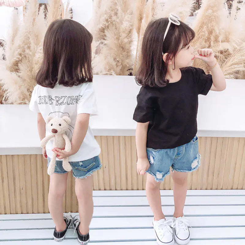 Children's Bear Graphic T-Shirt