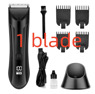 LCD Body Hair Trimmer Shaver